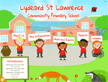 Tablet Screenshot of lydeardstlawrenceprimary.co.uk